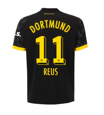 Borussia Dortmund Marco Reus #11 Vieraspaita 2023-24 Lyhyet Hihat